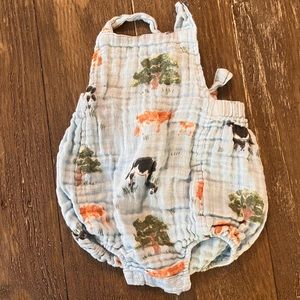 Tullabee Farm cow romper